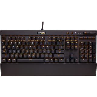 Corsair Gaming K70 CHERRY MX RGB Red USB Deutsch schwarz