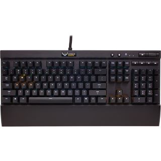 Corsair Gaming K70 CHERRY MX RGB Red USB Deutsch schwarz