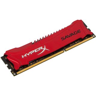 4GB HyperX Savage rot DDR3-1600 DIMM CL9 Single