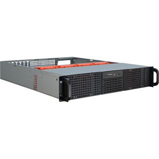 Inter-Tech IPC 2U-20255 Server Rack ohne Netzteil schwarz
