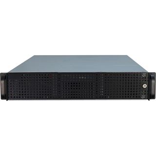 Inter-Tech IPC 2U-20255 Server Rack ohne Netzteil schwarz