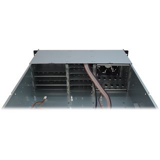 Inter-Tech IPC 3U-30248 Server Rack ohne Netzteil schwarz