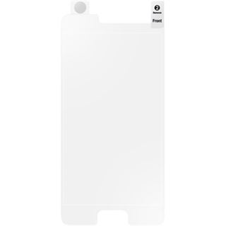 2 Samsung Schutzfolien, Reinigungstuch+ Spachtel für Galaxy Alpha