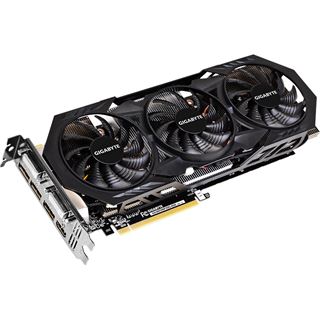 4GB Gigabyte GeForce GTX 970 Windforce 3X OC Aktiv PCIe 3.0 x16