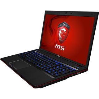 Notebook 15.6" (39,62cm) MSI GE60-2PCi58H11W7