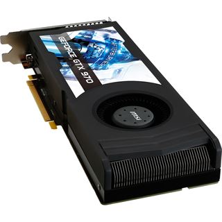 4GB MSI GeForce GTX 970 OC (Referenz Kühler) Aktiv PCIe 3.0 x16