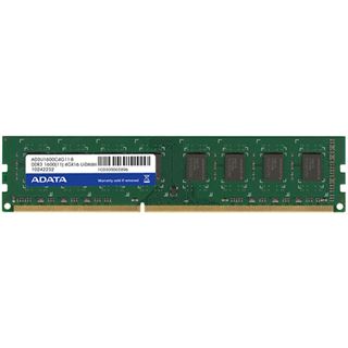 4GB ADATA Value DDR3-1600 DIMM CL11 Single