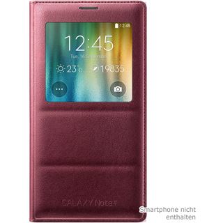 Samsung S-View EF-CN910BR Kunstleder Flip-Cover für Samsung