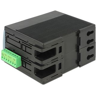 Delock Switch 4x GE + 1x SFP für Hutschiene