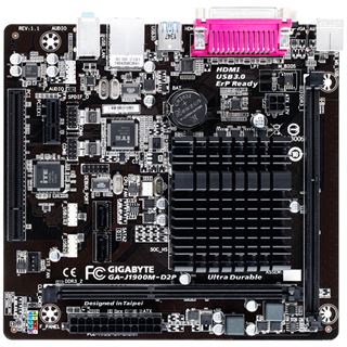 Gigabyte GA-J1900M-D2P SoC So.BGA Dual Channel DDR3 mATX Retail