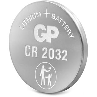 GP Knopfzelle Lithium CR2032, 3V, 2er Blister