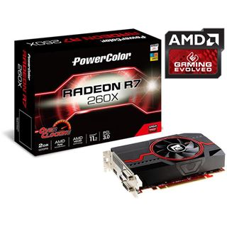 2GB PowerColor Radeon R7 260X OC V3 Aktiv PCIe 3.0 (Retail)