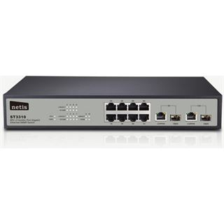 Netis ST3310 8x 10/100 Mbit Rackmount Switch