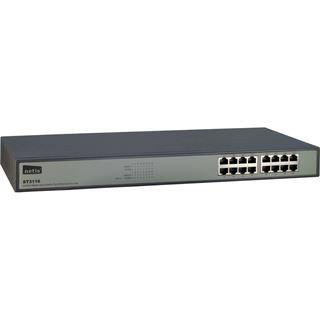 Switch Inter-Tech 48,3cm InterTech ST3116 16 Port Fast Ethernet
