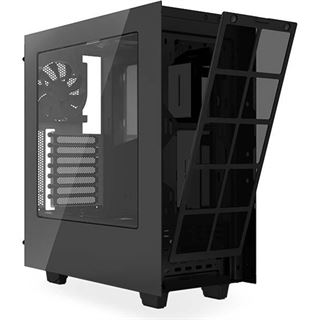 NZXT Source 340 mit Sichtfenster Midi Tower ohne Netzteil schwarz