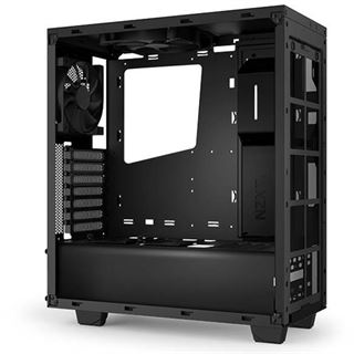 NZXT Source 340 mit Sichtfenster Midi Tower ohne Netzteil schwarz