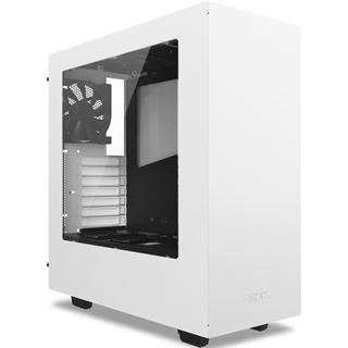 NZXT Source 340 mit Sichtfenster Midi Tower ohne Netzteil weiss
