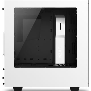 NZXT Source 340 mit Sichtfenster Midi Tower ohne Netzteil weiss