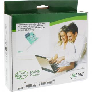 InLine 76617D 4 Port PCIe x4 Low Profile retail