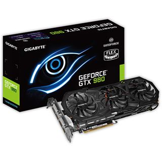 4GB Gigabyte GeForce GTX 980 Windforce 3x Gaming Aktiv PCIe 3.0 x16