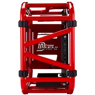 IN WIN D-Frame mini mit Sichtfenster Mini-ITX ohne Netzteil rot