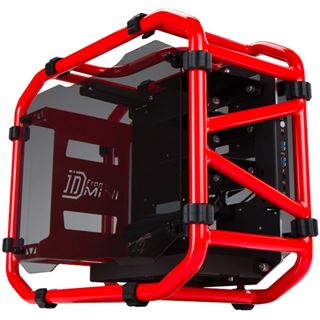 IN WIN D-Frame mini mit Sichtfenster Mini-ITX ohne Netzteil rot