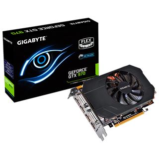 4GB Gigabyte GeForce GTX 970 Mini OC Aktiv PCIe 3.0 x16 (Retail)