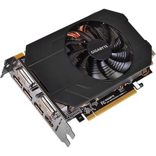 4GB Gigabyte GeForce GTX 970 Mini OC Aktiv PCIe 3.0 x16 (Retail)