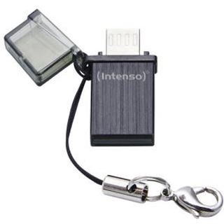 8 GB Intenso Mini Mobile Line silber USB 2.0