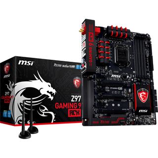 MSI Z97 Gaming 9 ACK Intel Z97 So.1150 Dual Channel DDR3 ATX Retail