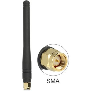 Delock ISM Antenne 433 MHz SMA 2,5 dBi omni flexibel schwarz