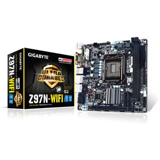 Gigabyte GA-Z97N-WIFI Intel Z97 So.1150 Dual Channel DDR3 Mini-ITX