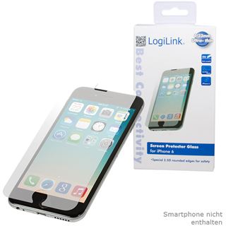 Logilink Displayschutzfolie aus Glas für IPhone 6 LogiLink