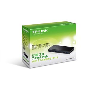 TP-Link UH720 7-port USB 3.0 extern mit Netzteil schwarz