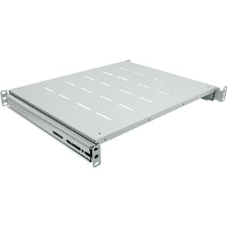 Intellinet Fachboden 1HE 483x600mm bis 35kg ausziehb. gr