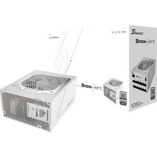 1050 Watt Seasonic Snow Silent Modular 80+ Platinum