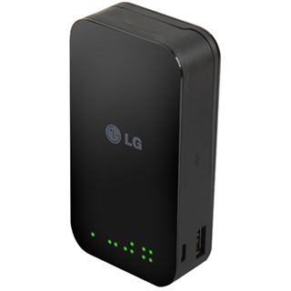 LG Electronics Portable Battery Powerbank BP405 5.200 mAh schwarz
