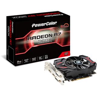 2GB PowerColor Radeon R7 260X OC V4 Aktiv PCIe 3.0 (Retail)