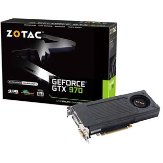 4GB ZOTAC GeForce GTX 970 Aktiv PCIe 3.0 x16 (Retail)