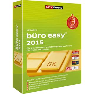 Lexware Büro Easy 2015 32/64 Bit Deutsch Office Vollversion PC