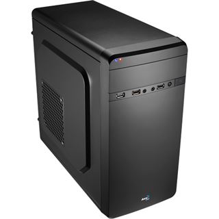 AeroCool QS-180 Mini Tower ohne Netzteil schwarz