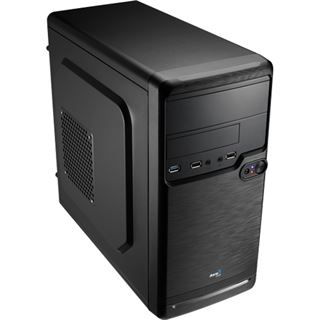 AeroCool QS-182 Mini Tower ohne Netzteil schwarz