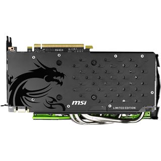 2GB MSI GeForce GTX 960 Gaming 100ME Aktiv PCIe 3.0 x16 (Retail)