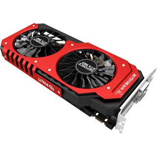 2GB Palit GeForce GTX 960 Super Jetstream Aktiv PCIe 3.0 x16 (Retail)