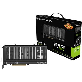 2GB Gainward GeForce GTX 960 Phantom GLH Aktiv PCIe 3.0 x16 (Retail)