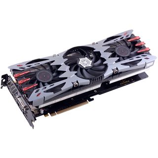 2GB Inno3D GeForce GTX 960 iChill X3 Air Boss Ultra Aktiv PCIe 3.0