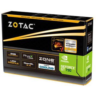 2GB ZOTAC GeForce GT 730 Passiv PCIe 2.0 x16 (Retail)