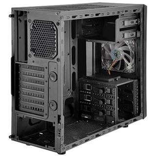 Silverstone Precision PS11 Midi Tower ohne Netzteil schwarz