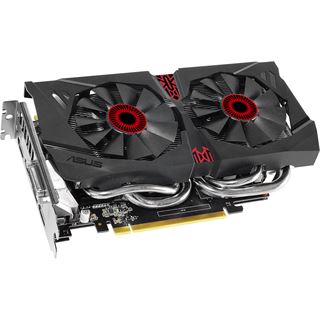 2GB Asus GeForce GTX 960 STRIX OC Edition Aktiv PCIe 3.0 x16 (Retail)