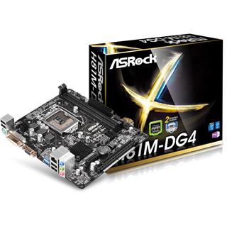 ASRock H81M-DG4 Intel H81 So.1150 Dual Channel DDR3 mATX Retail